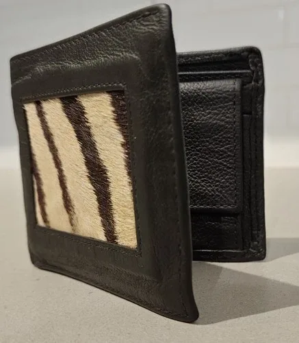 Genuine Zebra Hair Wallet Mens image indicator(3)