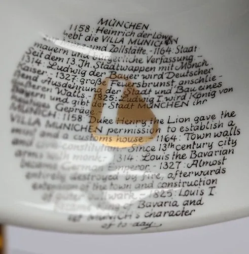 Vintage München Beer Stein Germany Pewter Lid image indicator(5)