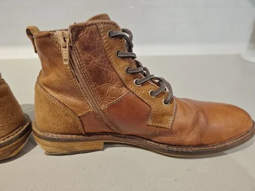Bullboxer Redmond Leather Boots - Tan - Size 8 image indicator(7)