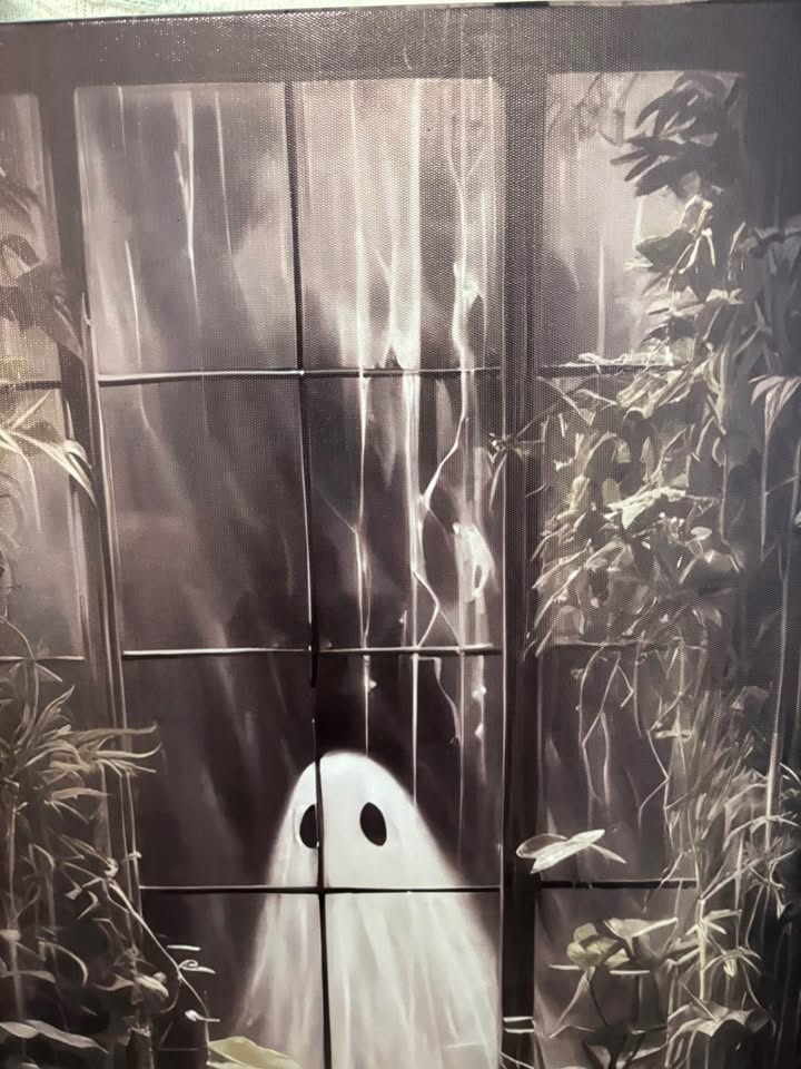 Greenhouse Ghost Canvas Wall Art-Ready To Hang Art Work - photo 4