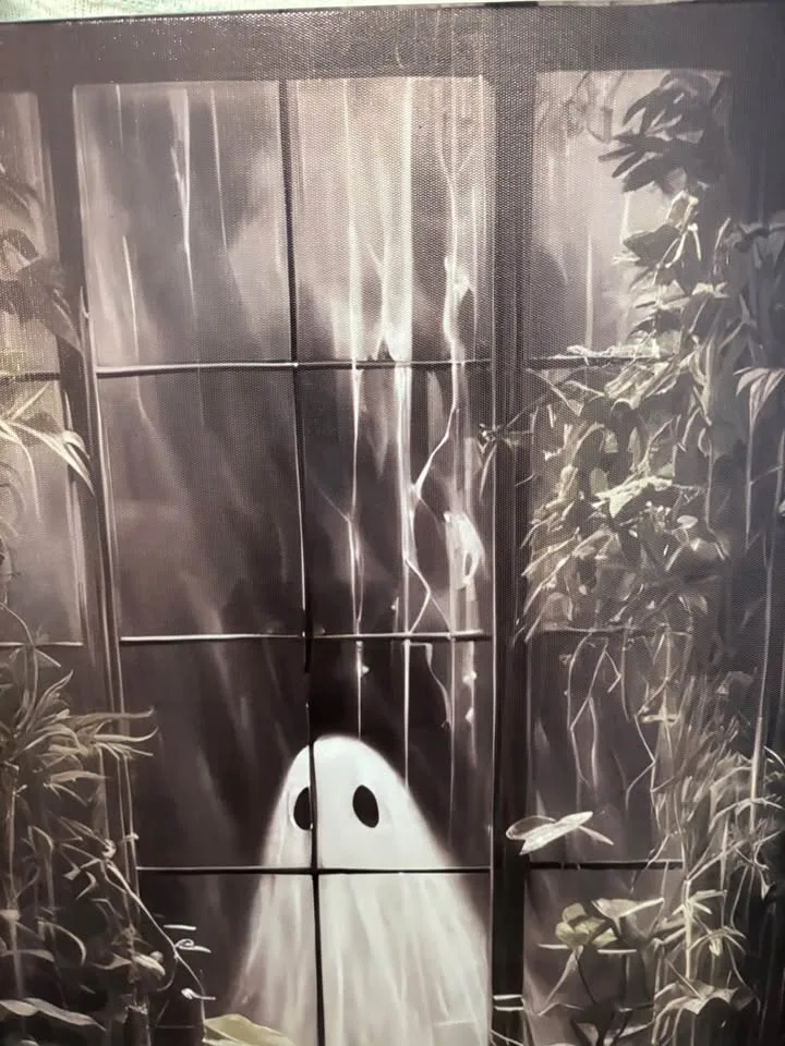 Greenhouse Ghost Canvas Wall Art-Ready To Hang Art Work image indicator(4)