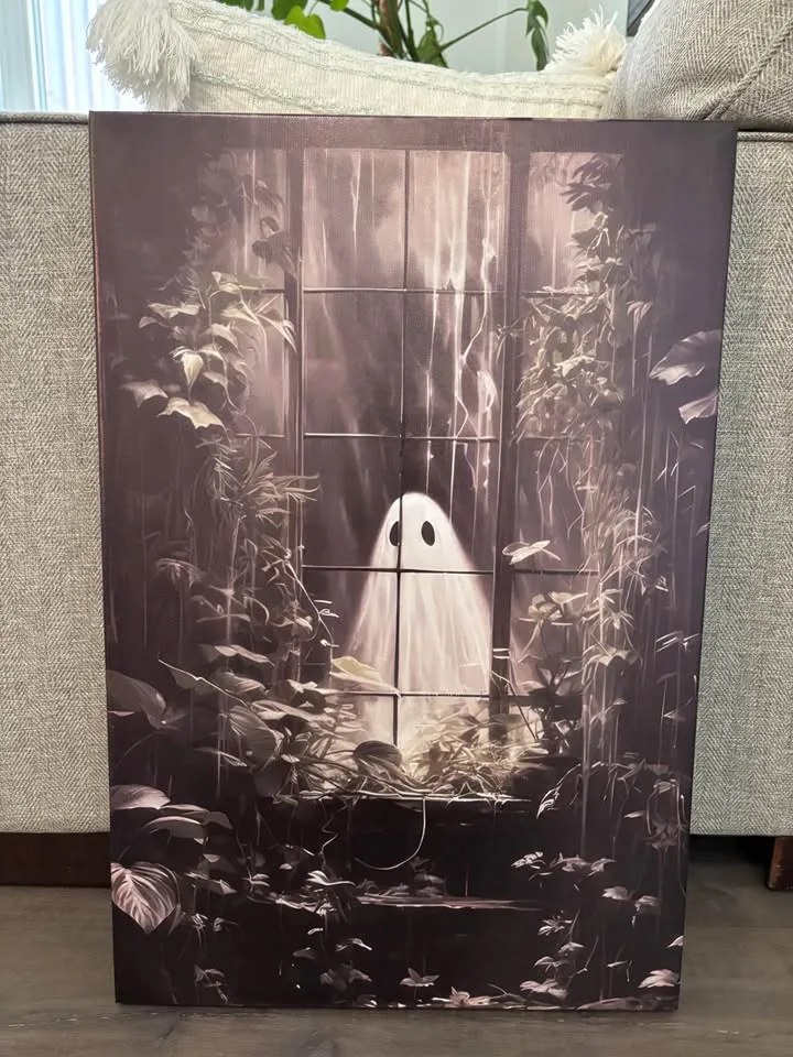 Greenhouse Ghost Canvas Wall Art-Ready To Hang Art Work image indicator(9)