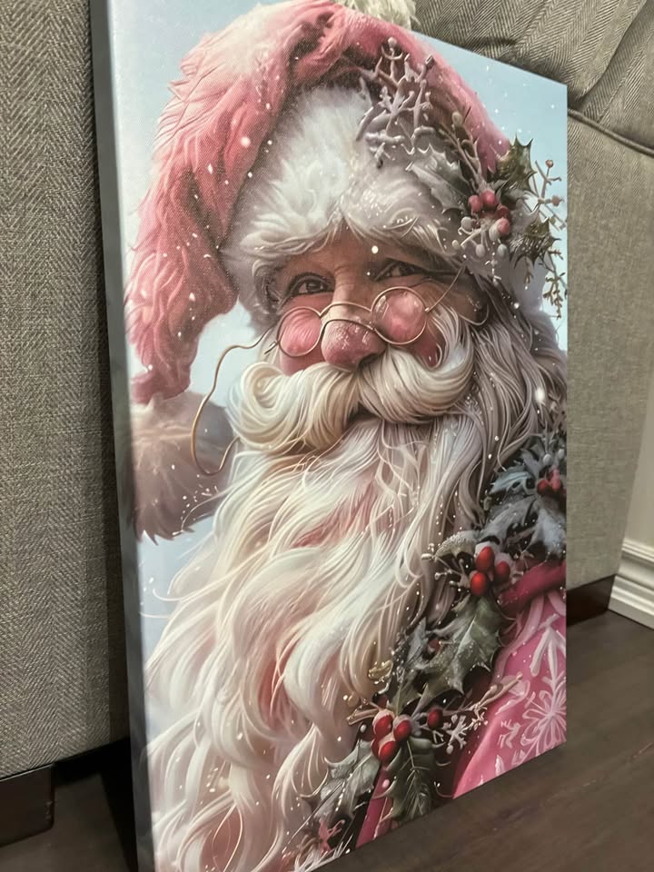Beautiful Santa Canvas-Ready To Hang Wall Art - photo 4