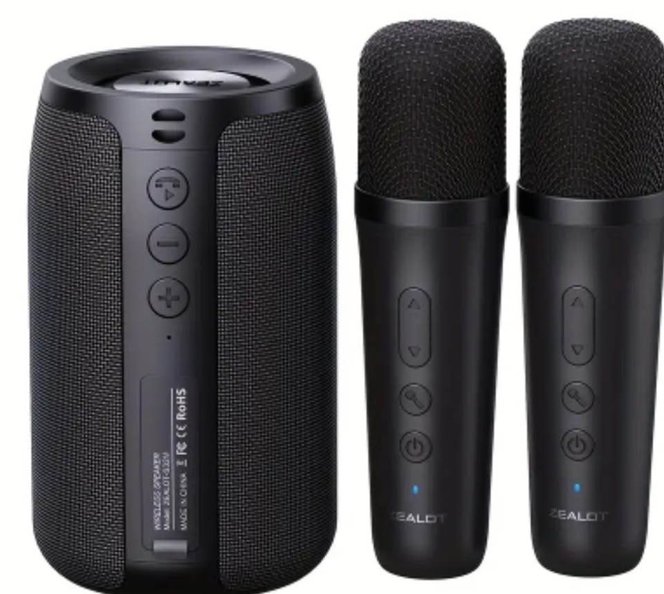 Speaker with set of 2 mic - wireless - photo 2