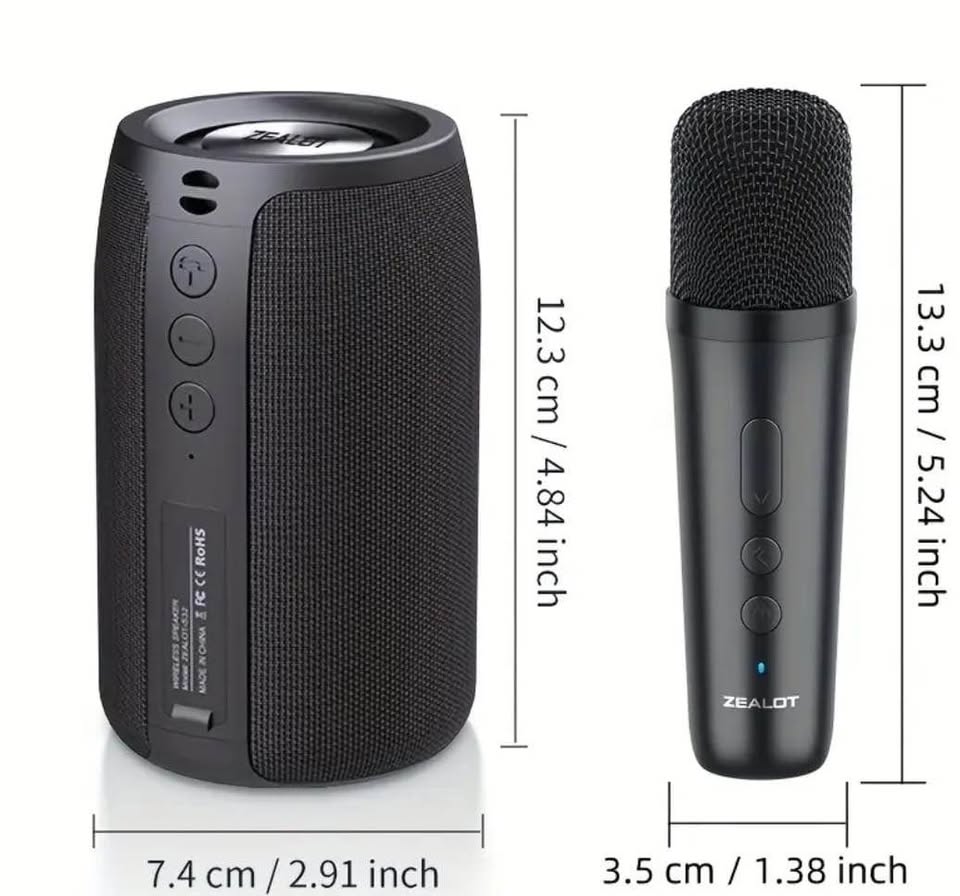 Speaker with set of 2 mic - wireless - photo 4