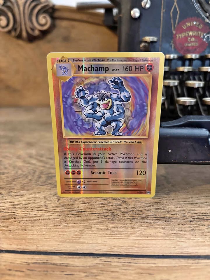 Pokemon TCG Machamp 59/108 Evolutions Holo