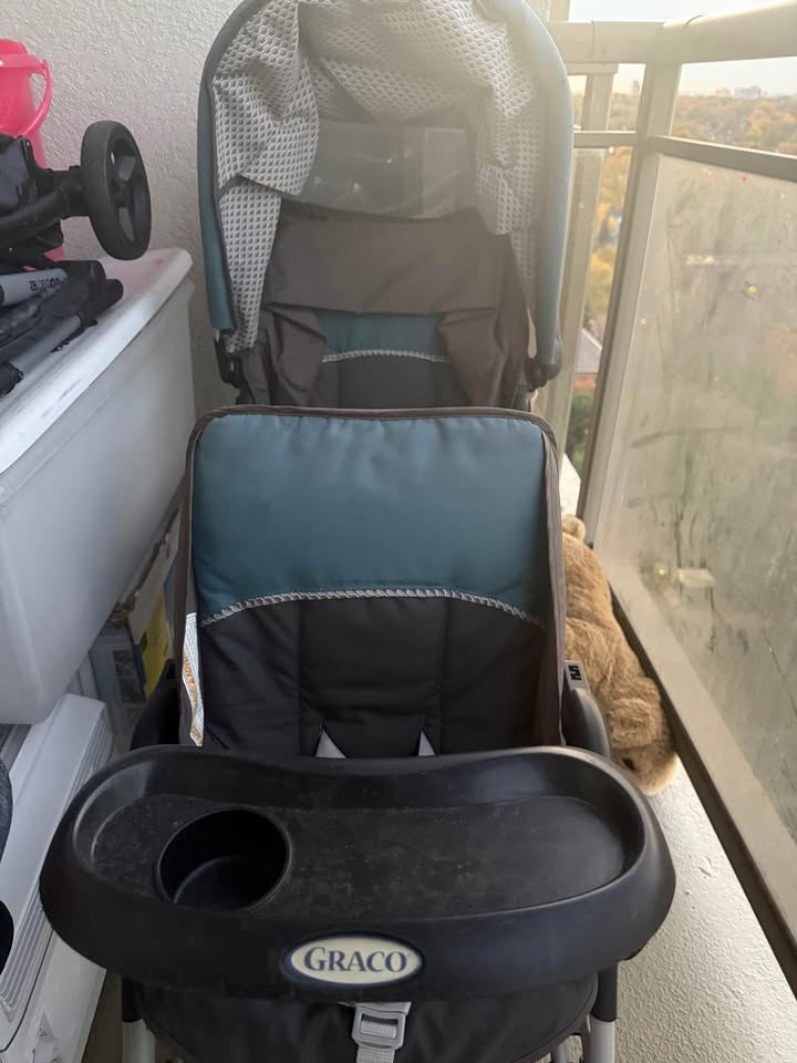 Graco blue Twin Stroller for Sale! - photo 3