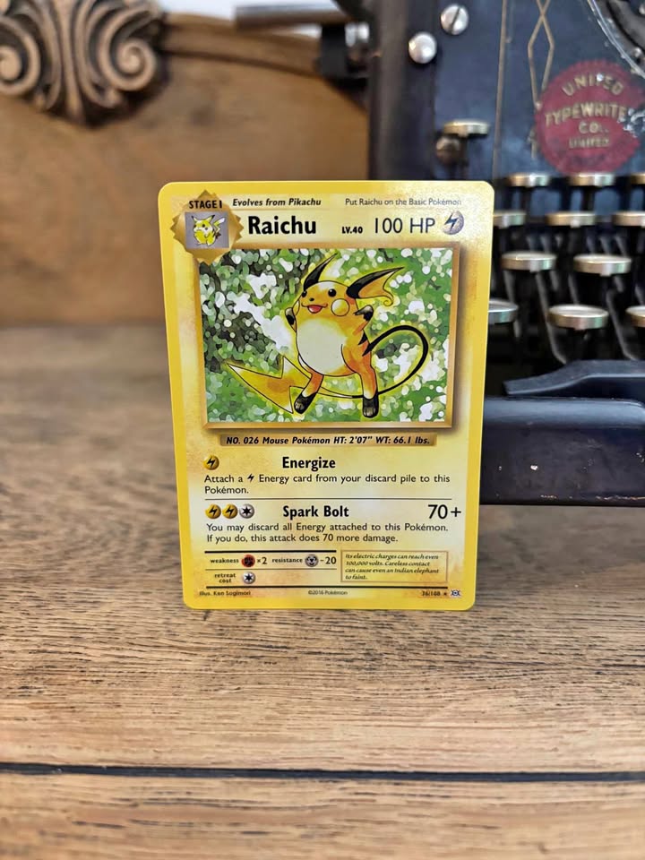 Pokemon TCG Evolutions 36/108 Raichu Non-Holo