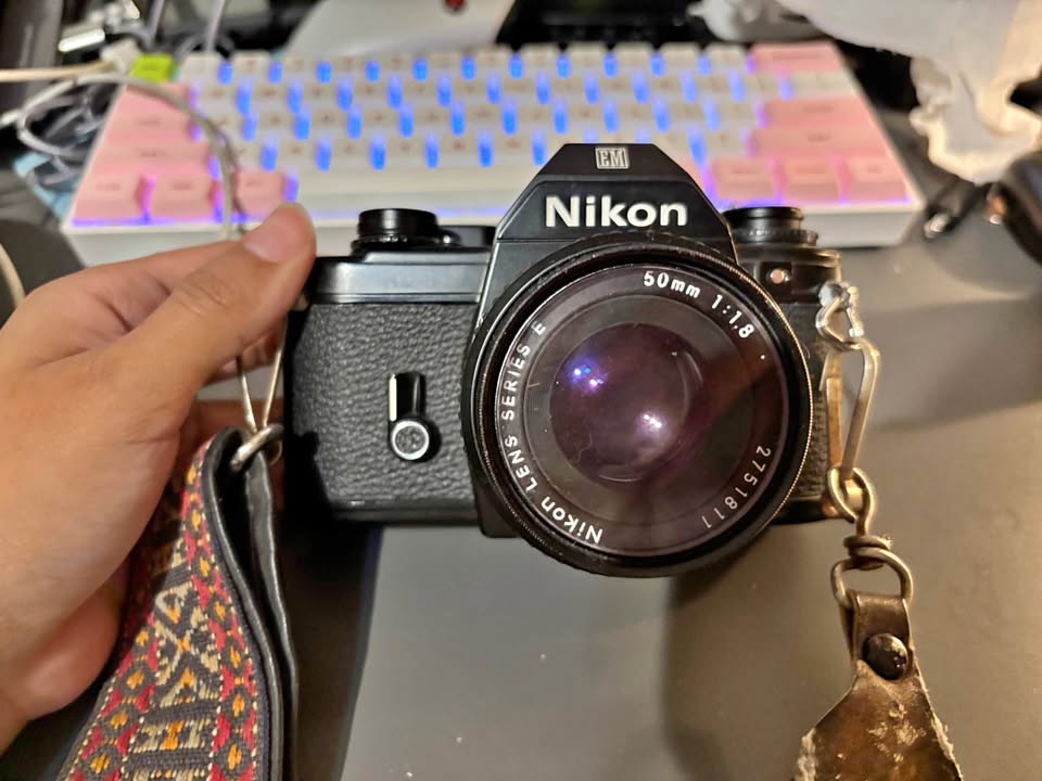 Nikon camera with 50mm lens - Sale