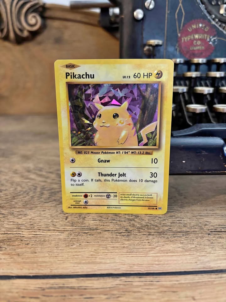 Pikachu Holo Cracked Ice Pokemon Evolutions 35/108 MP