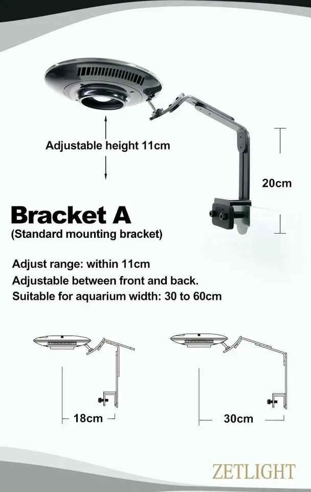 Freshwater planted LED 96W image indicator(9)