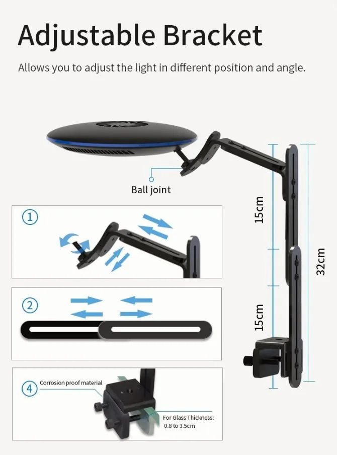Zetlight A8 (aka Z8) Full spectrum Reef LED image indicator(9)