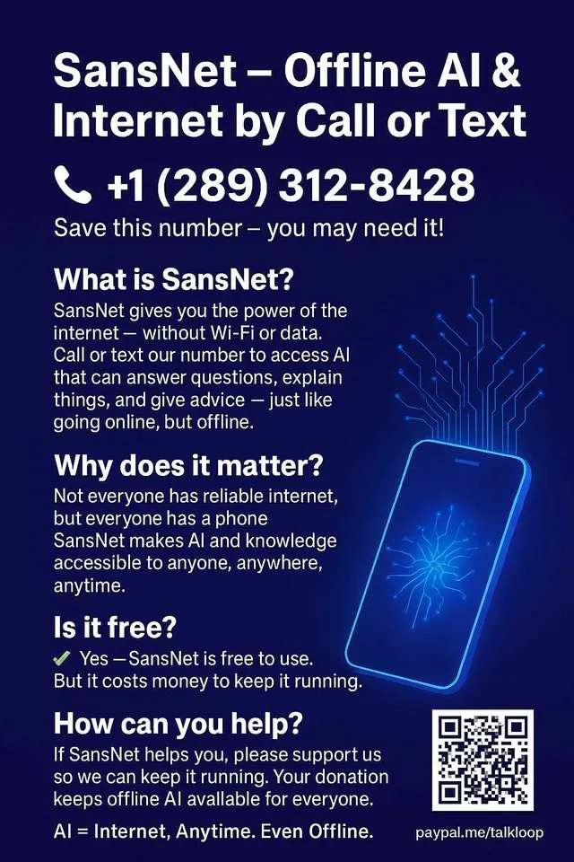 Sansnet. Looking for a partner or buyer