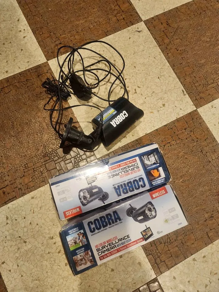 Cobra security camera (50$ each) negotiable