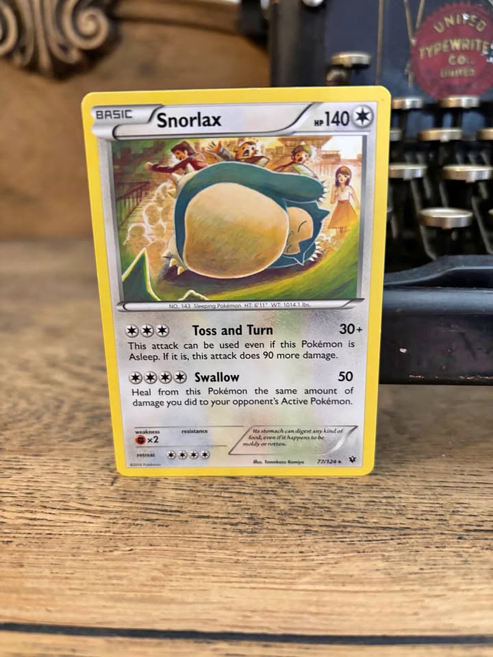 Pokemon Fates Collide 77/124 Snorlax