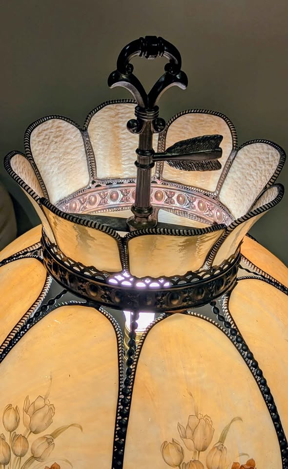 ✨Vintage Tiffany style Floral Statement Lamp - photo 5
