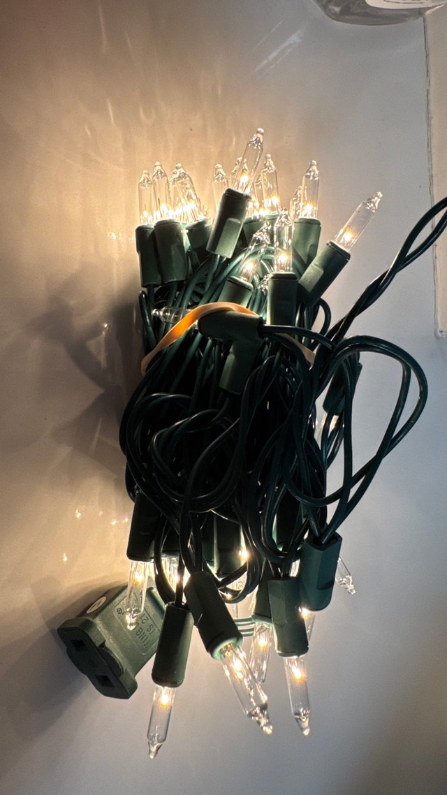 NEW - Mini Lights 2 Sets of 50bulbs with Parts - photo 2