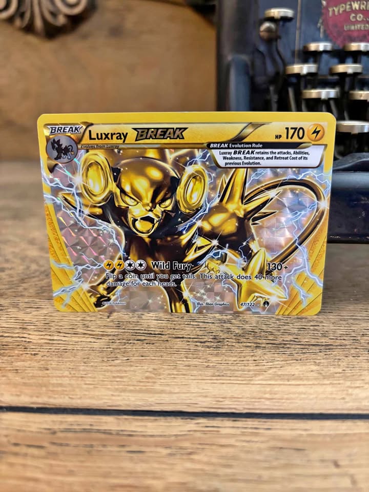Luxray 47/122 XY BREAKpoint Holo Pokemon TCG