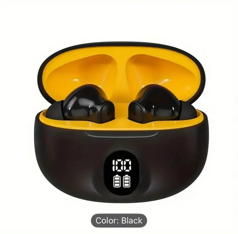 Wireless Bluetooth Earbuds with LED Display – New