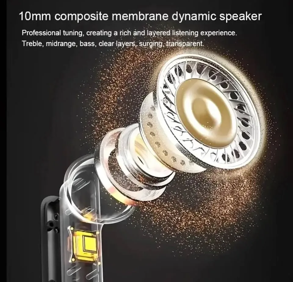 Wireless Bluetooth Earbuds with LED Display – New image indicator(3)