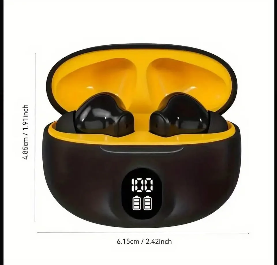 Wireless Bluetooth Earbuds with LED Display – New image indicator(5)
