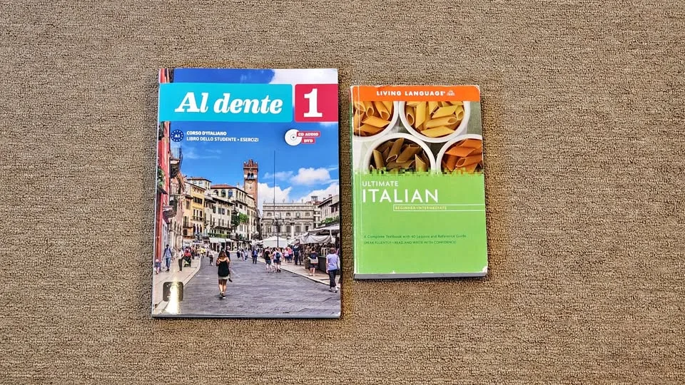Book Set – Italian Course “Al Dente 1” + “Ultimate Italian”