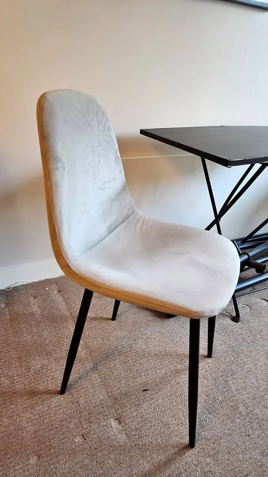 Chair Dining Velvet (Set of 4)