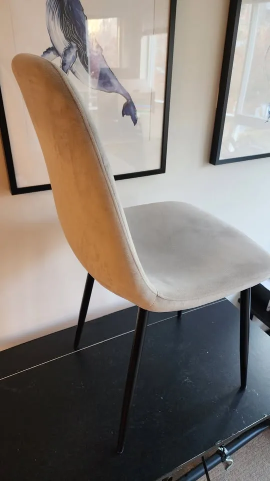 Chair Dining Velvet (Set of 4) image indicator(4)