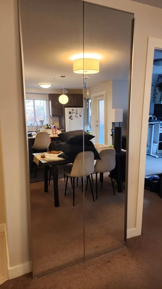 Wardrobe IKEA PAX + ÅHEIM Mirror Doors (Disassembled) image indicator(2)