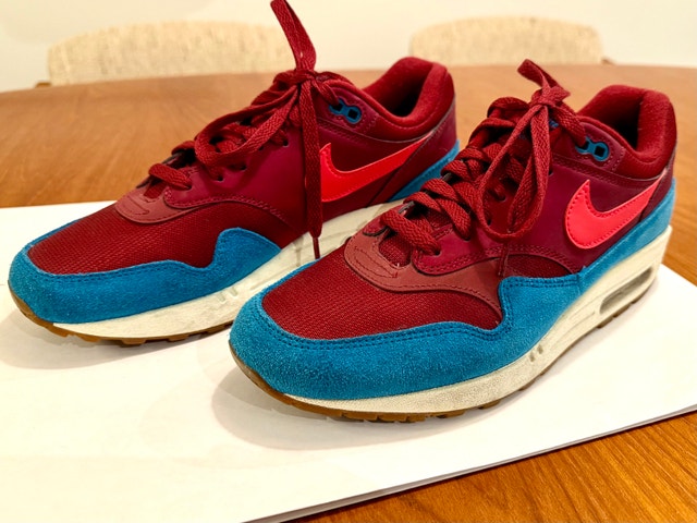 Nike Air Max 1 “Burgundy Teal” 2018 - Men’s US 9 - photo 3
