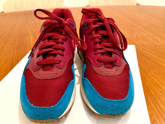 Nike Air Max 1 “Burgundy Teal” 2018 - Men’s US 9 - photo 4