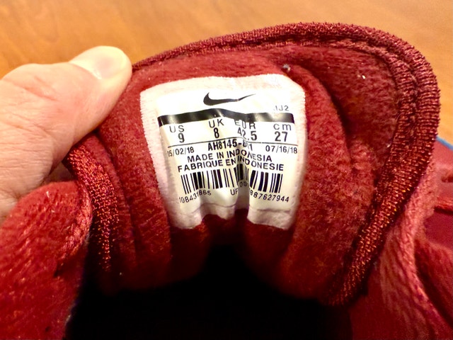 Nike Air Max 1 “Burgundy Teal” 2018 - Men’s US 9 - photo 5