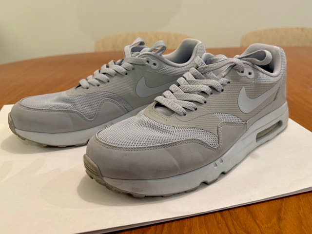 NIKE AIR MAX 1 ULTRA 2.0 ESSENTIAL - WOLF GREY Men’s US 9