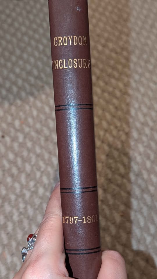 1889 Croydon Inclosure Award (Rare) - photo 2