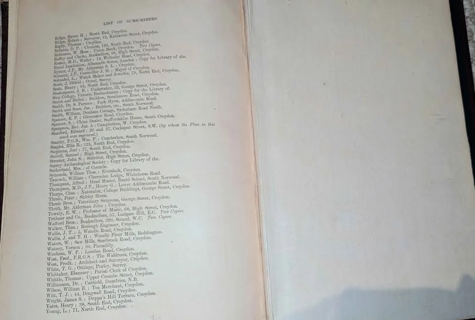 1889 Croydon Inclosure Award (Rare) image indicator(7)