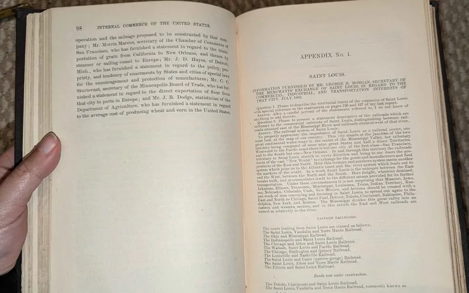Internal Commerce of USA 81-82, (Antique 1884) Treasury image indicator(6)