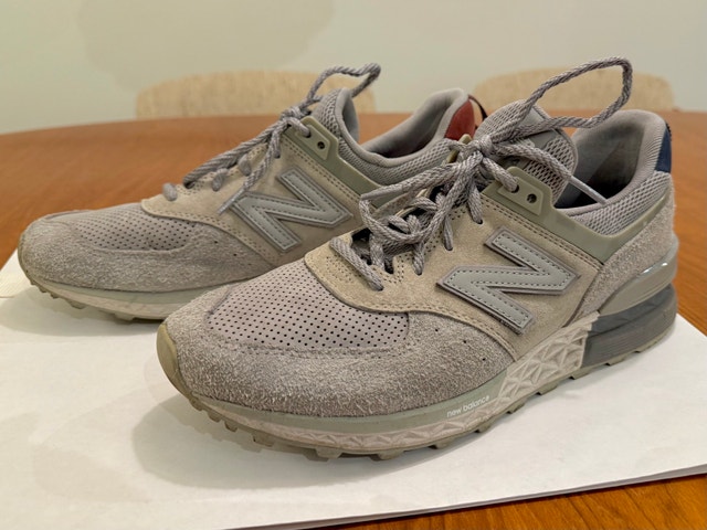 NEW BALANCE 574Team Away Grey/ Nimbus Cloud - Men’s size 9.5
