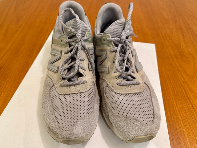 NEW BALANCE 574Team Away Grey/ Nimbus Cloud - Men’s size 9.5 - photo 4