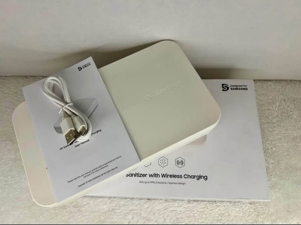 Samsung GP-TOU020 UV Sanitizer with Wireless Charging/Compatible - photo 5