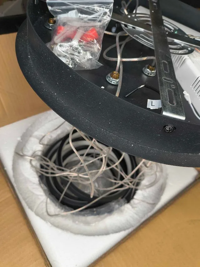 Siittoo 10-Ring Modern LED Chandelier | Light LED image indicator(2)