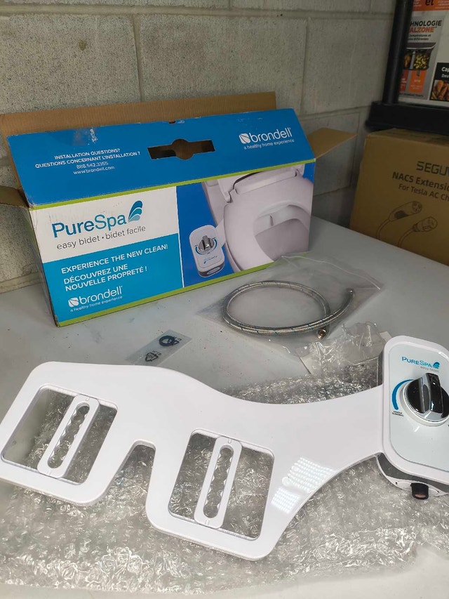 Brondell PS-65 Bidet Attachment – Adjustable, Hygienic - photo 2