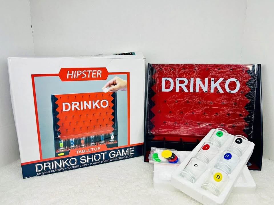 NIB HIPSTER DRINKO Shot Holiday Game Gift Idea MSRP $60