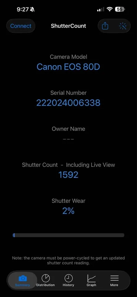 Canon EOS 80D (Near New) image indicator(4)