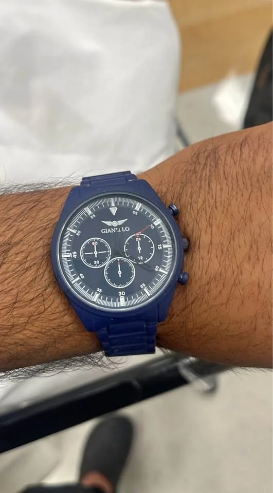 Gianello Men's Poppi 44 Soft Touch Bracelet Watch image indicator(2)