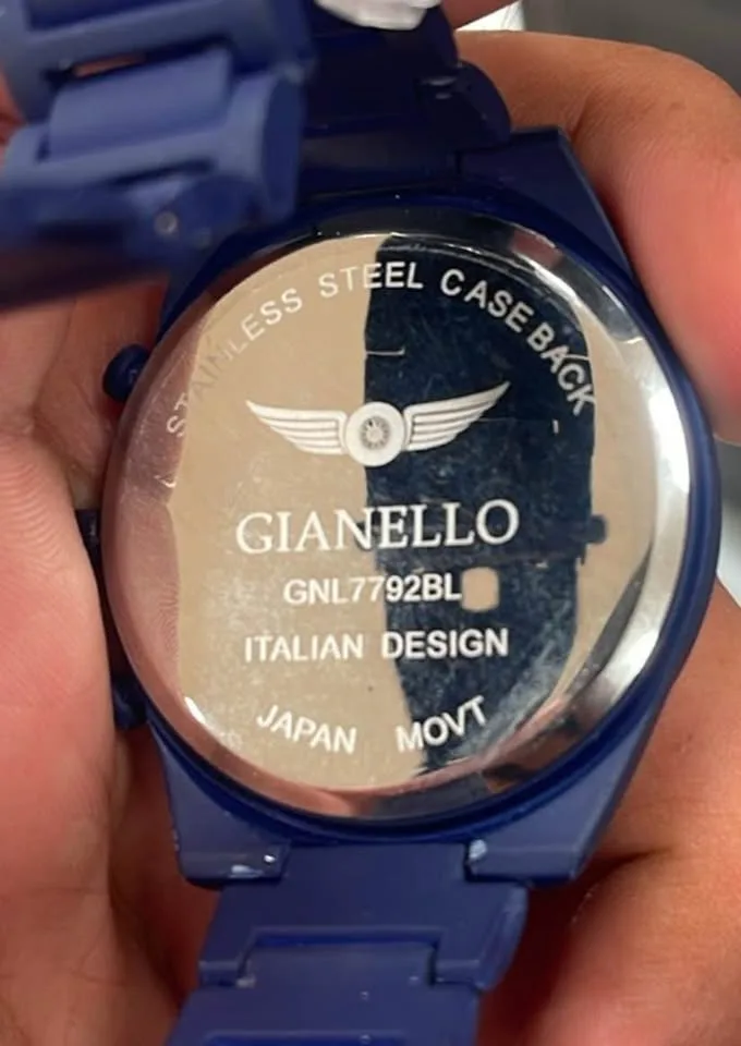 Gianello Men's Poppi 44 Soft Touch Bracelet Watch image indicator(3)