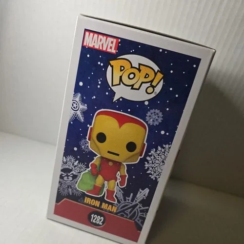 FUNKO POP ! IRON MAN 1282 MARVEL CHRISTMAS R01 image indicator(4)
