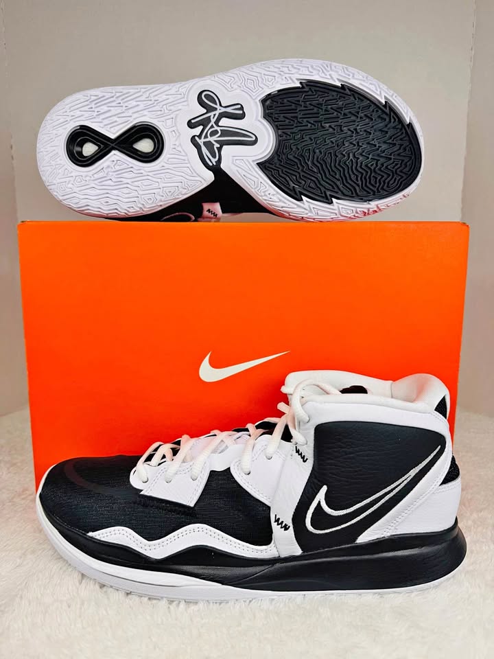 NEW Nike Kyrie Infinity TB White Black Basketball Shoes Size 12
