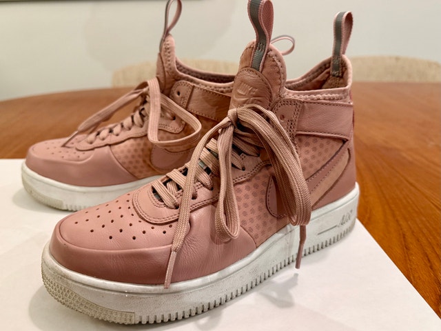 Nike Air Force 1 Ultraforce Mid ‘Particle Pink’ - Women’s 5.5 - photo 2