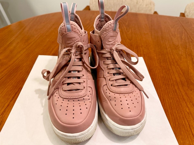 Nike Air Force 1 Ultraforce Mid ‘Particle Pink’ - Women’s 5.5 - photo 3