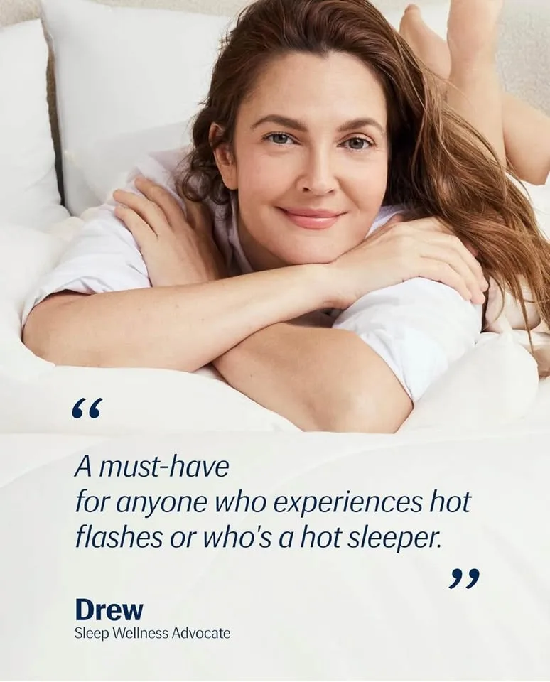 Rest Evercool Cooling Comforter Blanket/Arctic White Twin image indicator(9)